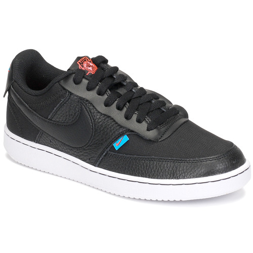 Chaussures Femme Baskets basses Nike COURT VISION LOW PREM Noir