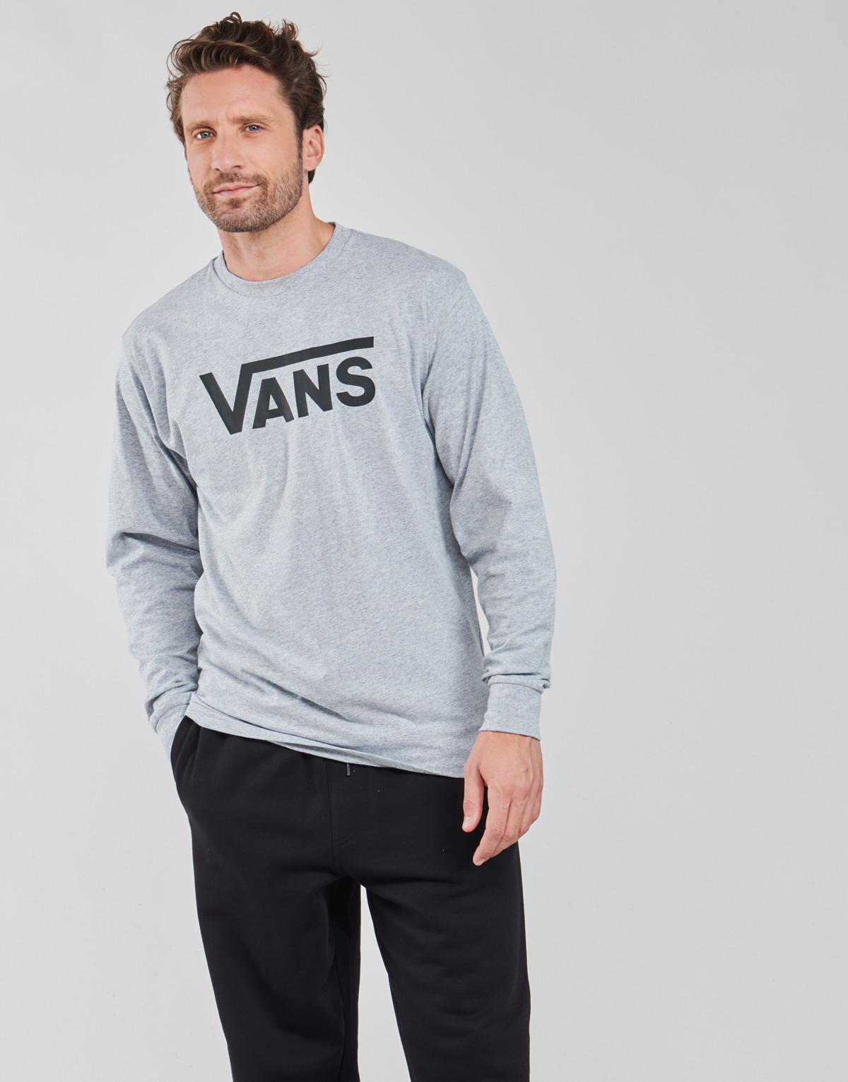 Vêtements Homme T-shirts manches longues Vans VANS CLASSIC LS Gris