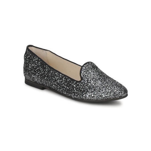 Chaussures Femme Mocassins KMB SILVA Glitter Gris