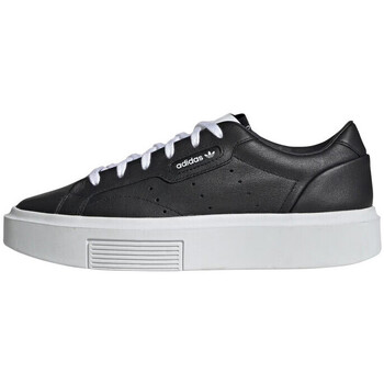 Chaussures Femme Baskets basses adidas Originals SLEEK SUPER Noir