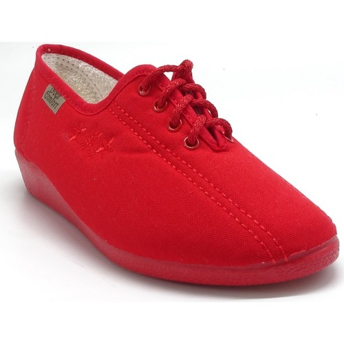 Chaussures Femme Chaussons Maison De Lespadrille 2336 Rouge