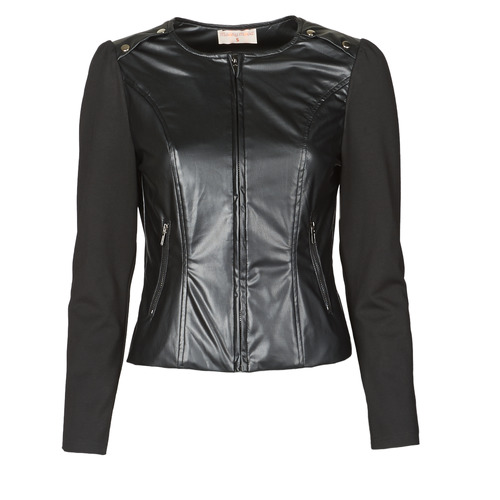 Vêtements Femme Vestes / Blazers Moony Mood NAMOUR Noir