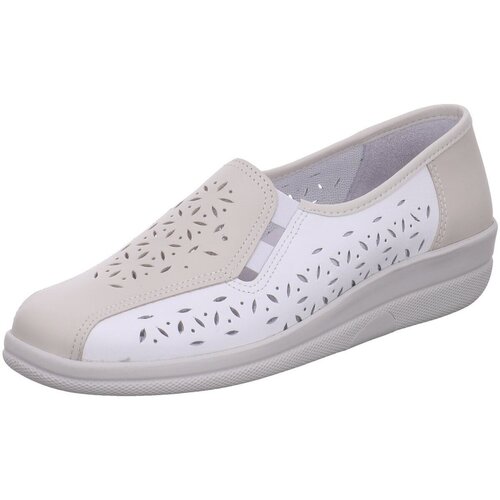 Chaussures Femme Mocassins Aco  Blanc