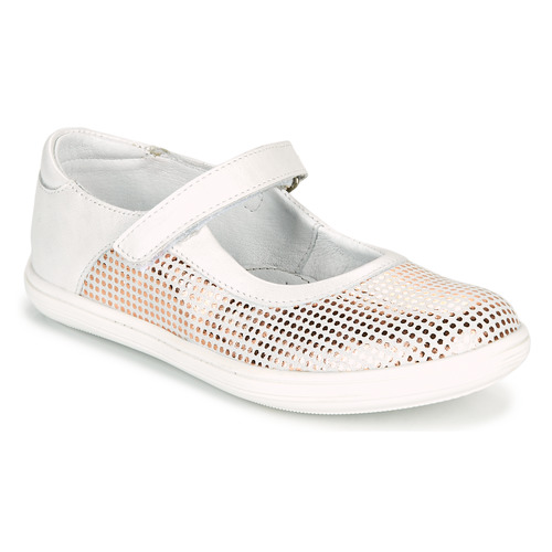 Chaussures Fille Ballerines / babies GBB PLACIDA Blanc