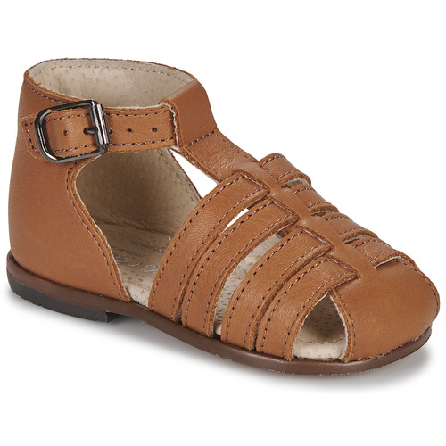 Chaussures Enfant Sandales et Nu-pieds Little Mary JULES Marron