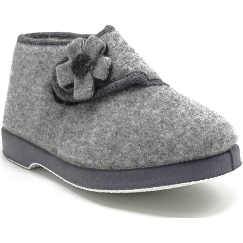 Chaussures Femme Chaussons Maison De Lespadrille 7644 Gris