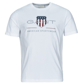 Vêtements Homme T-shirts manches courtes Gant ARCHIVE SHIELD Blanc