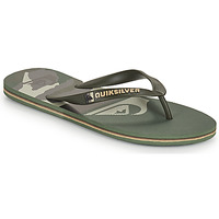 Chaussures Homme Tongs Quiksilver MOLOKAI PANEL Kaki