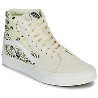 Chaussures Baskets montantes Vans SK8-Hi Beige / Noir