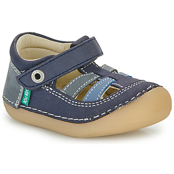 Chaussures Garçon Sandales et Nu-pieds Kickers SUSHY Bleu