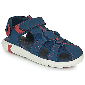 Chaussures Garçon Sandales et Nu-pieds Kickers JUMANGE Marine