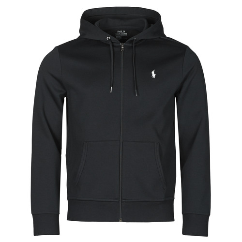 Vêtements Homme Sweats Polo Ralph Lauren SWEATSHIRT ZIPPE EN DOUBLE KNIT TECH Noir