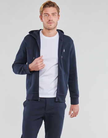 Vêtements Homme Sweats Polo Ralph Lauren SWEATSHIRT ZIPPE EN DOUBLE KNIT TECH Marine