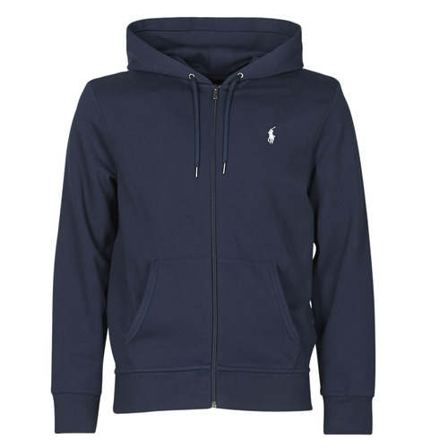 Vêtements Homme Sweats Polo Ralph Lauren SWEATSHIRT ZIPPE EN DOUBLE KNIT TECH Marine