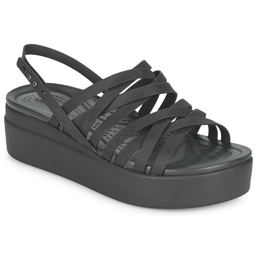 Chaussures Femme Sandales et Nu-pieds Crocs CROCS BROOKLYN STRAPPY LOWWDGW Noir