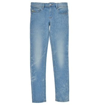 Vêtements Garçon Jeans skinny Diesel SLEENKER Bleu