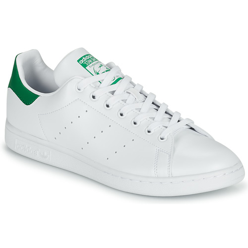 Chaussures Baskets basses adidas Originals STAN SMITH Blanc / Vert