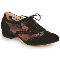 Chaussures Femme Richelieu Fericelli ABIAJE Noir / rouge