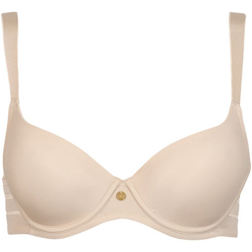 Sous-vêtements Femme Corbeilles & balconnets Lisca Soutien-gorge préformé Alegra  bonnets F à H Beige