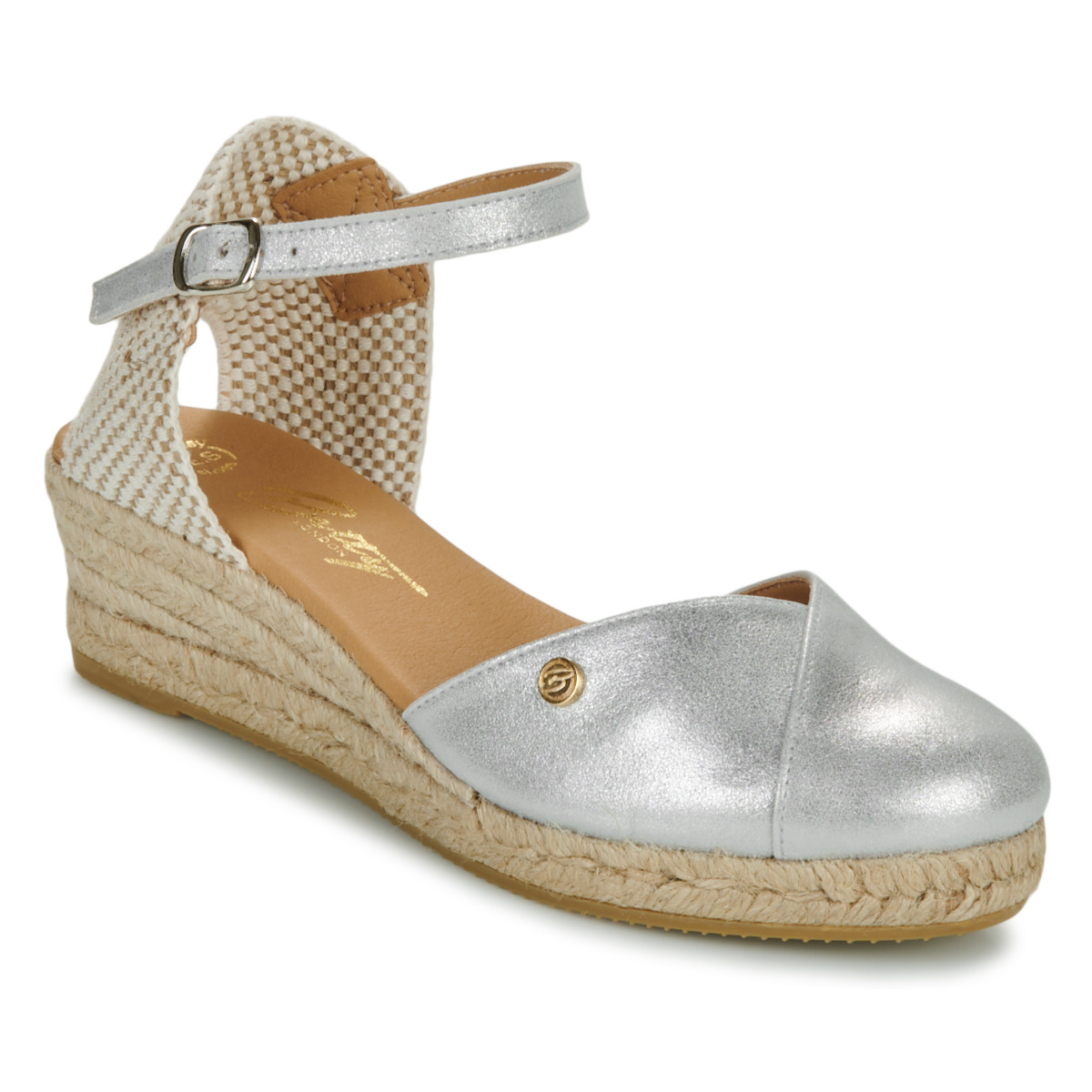 Chaussures Femme Espadrilles Betty London INONO Argenté