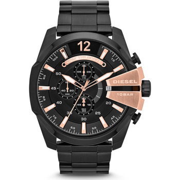 Montres & Bijoux Homme Montre Diesel Montre en acier Noir