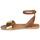 Chaussures Femme Sandales et Nu-pieds Betty London GIMY Camel / Doré