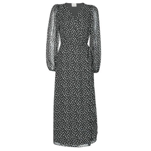 Vêtements Femme Robes longues Vila VICELIMA Noir