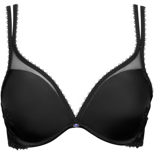 Sous-vêtements Femme Rembourrés Lisca Soutien-gorge push-up Peony Noir