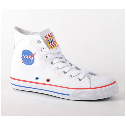 Chaussures Garçon Baskets mode Nasa Baskets montantes enfants  blanc Blanc