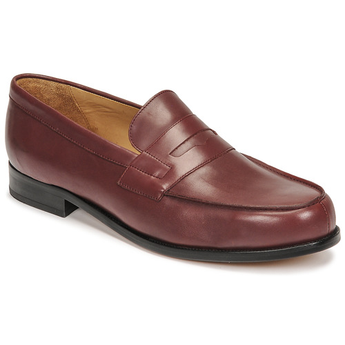 Chaussures Homme Mocassins Pellet COLBERT VEAU LISSE BORDEAUX