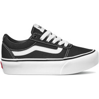 Chaussures Fille Baskets mode Vans Ward Platform Gs Noir