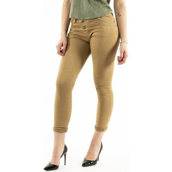 Vêtements Femme Jeans Please p78a Beige