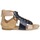 Chaussures Femme Sandales et Nu-pieds John Galliano AN6379 Bleu /Beige / Rose