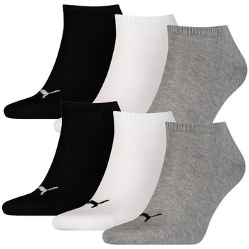 Sous-vêtements Homme Chaussettes Puma 6 paires de Socquettes Mixte TRIX6 21 Gr Blanc