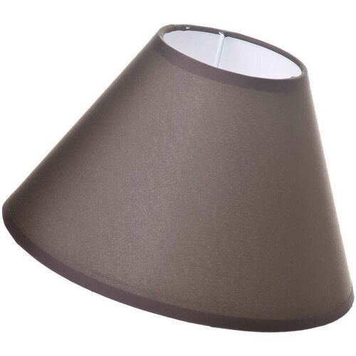 Maison & Déco Abats jours et pieds de lampe Unimasa Abat-jour Chocolat 22 cm Marron