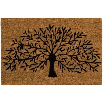 Maison & Déco Tapis Unimasa Essuie-pieds ARBRE DE VIE 60 cm Beige