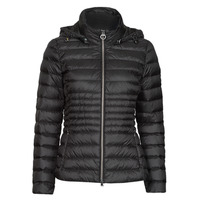 Vêtements Femme Doudounes Geox JAYSEN HOOD Noir