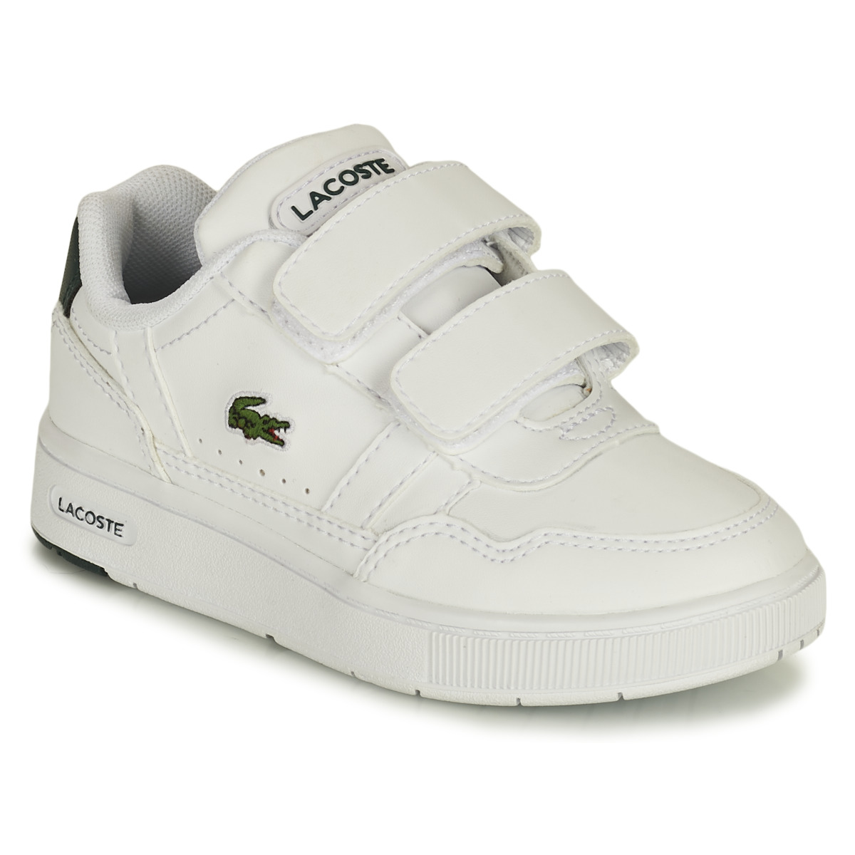 Chaussures Enfant Baskets basses Lacoste T-CLIP 0121 1 SUI Blanc