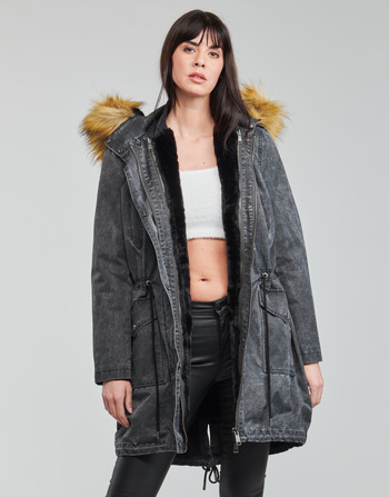 Vêtements Femme Parkas Guess BERENICE PARKA Noir