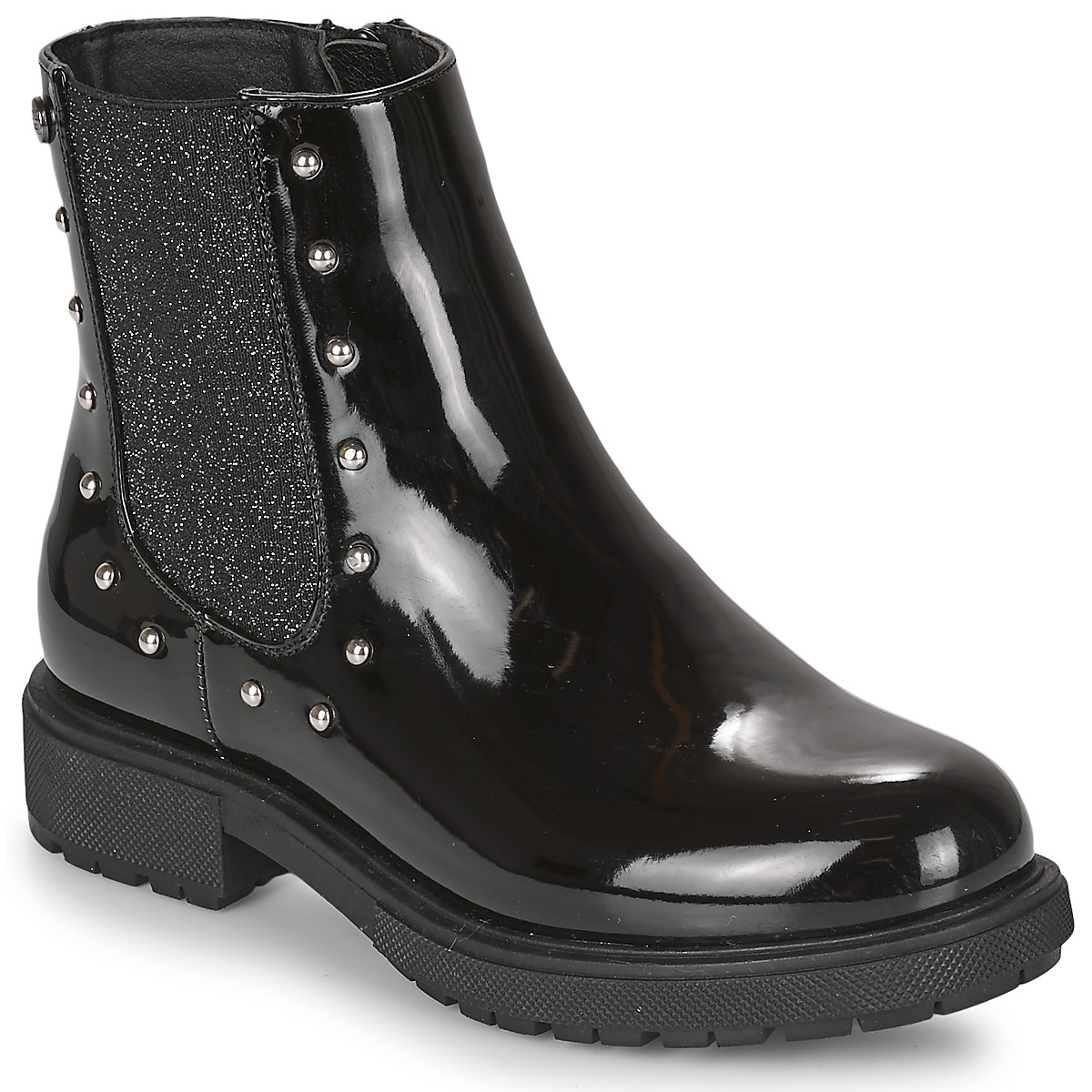 Chaussures Fille Boots Gioseppo TELAGH Noir