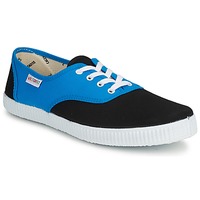 Chaussures Baskets basses Victoria INGLESA BICOLOR Bleu / Noir