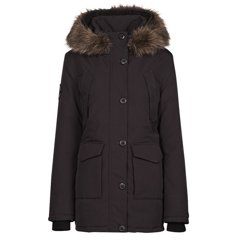 Vêtements Femme Parkas Superdry EVEREST PARKA Noir