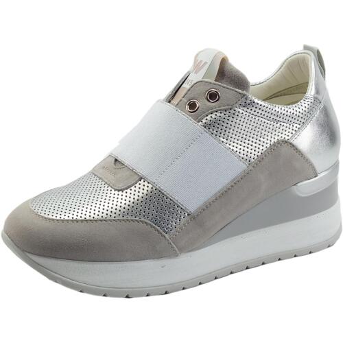 Chaussures Femme Baskets mode Melluso R20433 Marika Gris