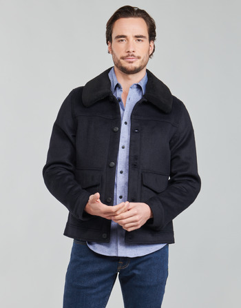 Scotch & Soda SHERPA-TRIMMED WOOL