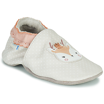 Chaussures Fille Chaussons bébés Robeez FANCY SNOW Beige