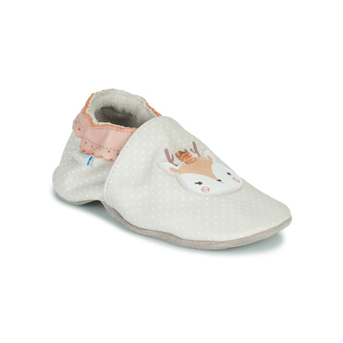 Chaussures Fille Chaussons bébés Robeez FANCY SNOW Beige