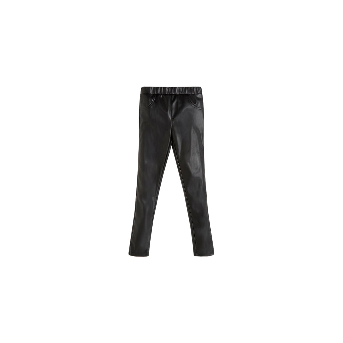 Vêtements Fille Pantalons 5 poches Guess PATALOT Noir