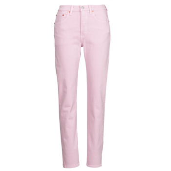 Vêtements Femme Jeans boyfriend Levi's 501 CROP Rose