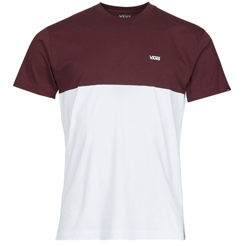 Vêtements Homme T-shirts manches courtes Vans COLORBLOCK TEE Blanc