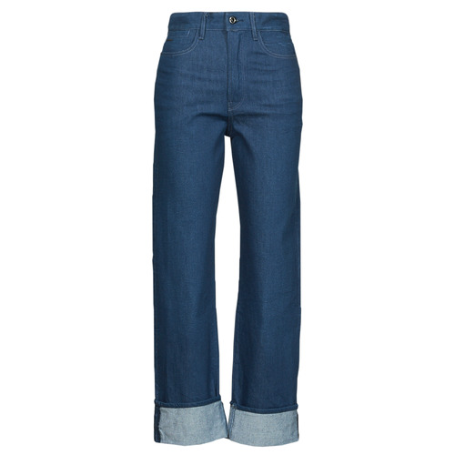 Vêtements Femme Jeans droit G-Star Raw TEDIE ULTRA HIGH STRAIGHT Bleu